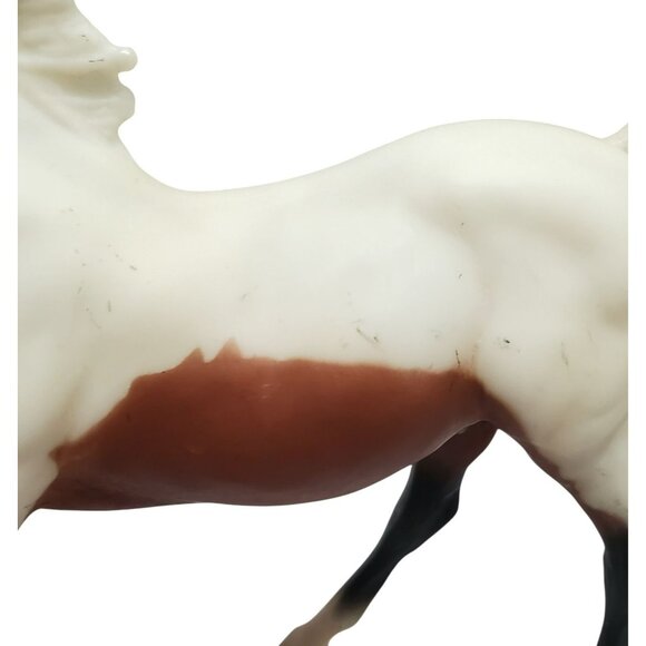 1998 Breyer Andalusian Stallion Bay Pinto Horse #633 Brown White Black Vintage - Picture 12 of 14